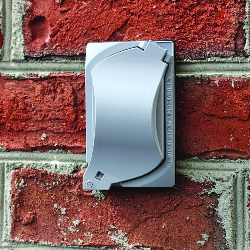 Sigma Engineered Solutions 14147 1-Gang Universal Weatherproof Cover, Gray - Image 4